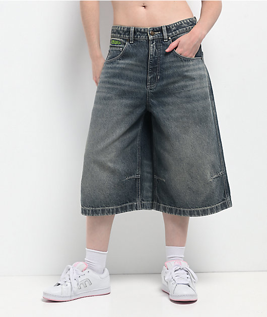 パンツ gourmet jeans activeshorts Empyre Extent Engine Wash Denim Shorts | Zumiez