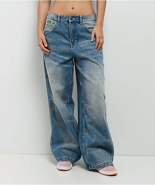 Empyre Extent Winnie Light Wash Wide Leg Jeans