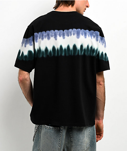 Empyre Fingers Crossed Tie Dye Black T-Shirt