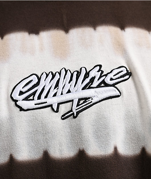 Empyre Fingers Crossed Tie Dye Brown T-Shirt