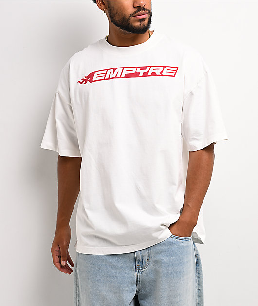Empyre Fire Logo White T-Shirt
