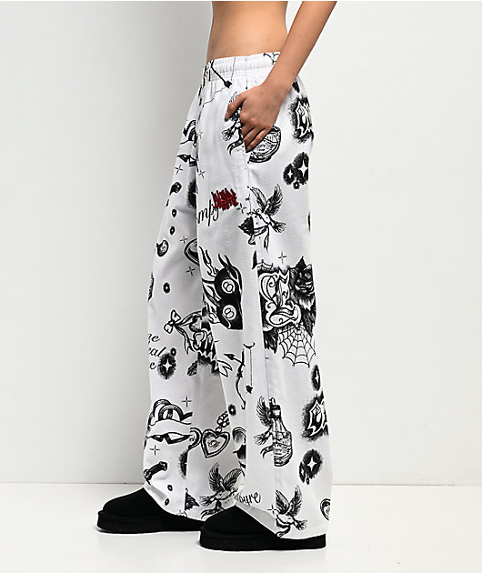 Empyre Flash! White Lounge Pants
