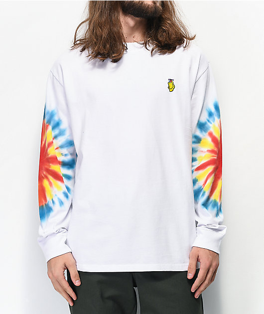 long sleeve tie dye sweatshirt