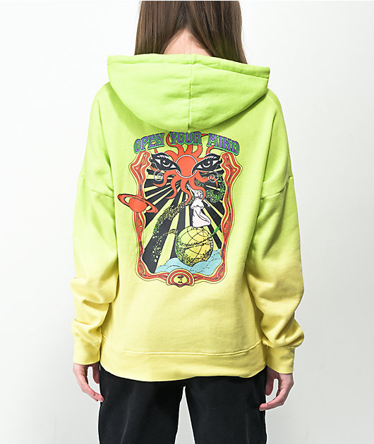 Empyre Fredia Open Your Mind Green Hoodie
