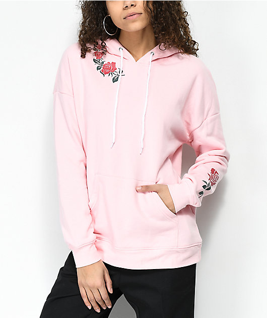 pink hoodie zumiez