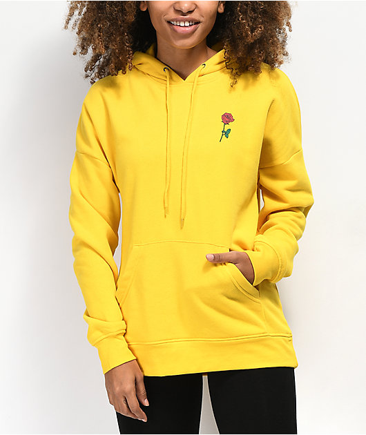 zumiez yellow hoodie
