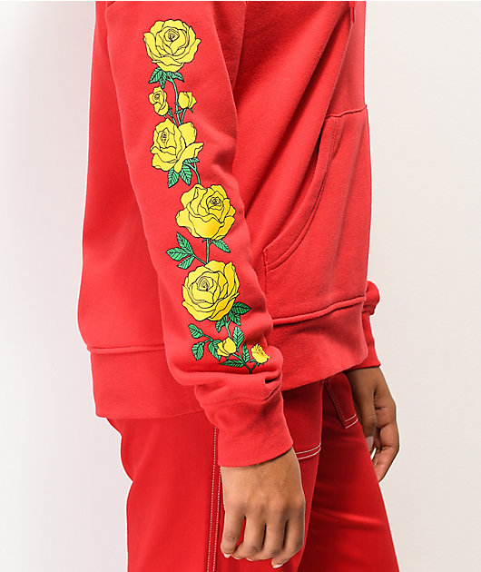 yellow rose sweatshirt