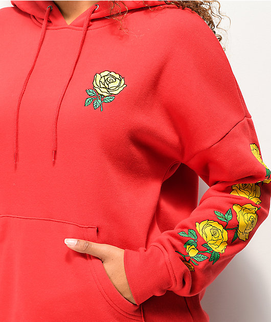 yellow rose sweatshirt