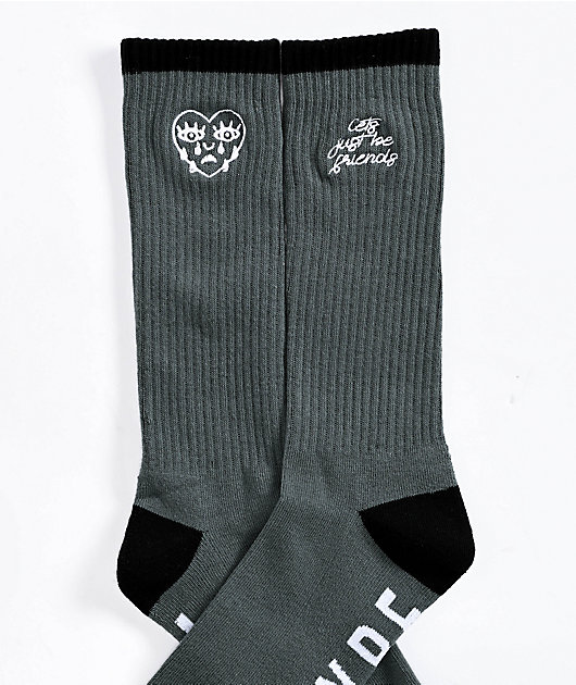 Empyre Friendzone Green Crew Socks