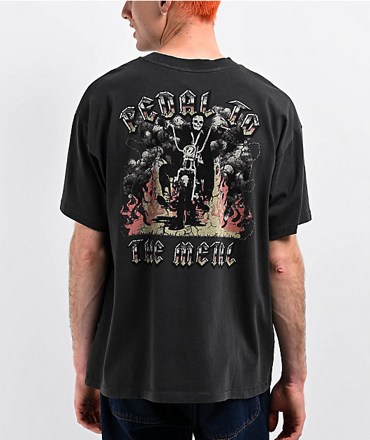 Empyre Full Metal Black Wash T-Shirt | Zumiez