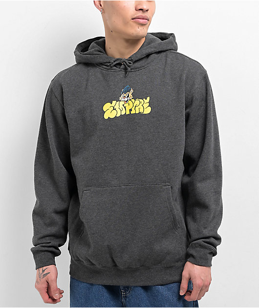Empyre Graff Cat Grey Hoodie