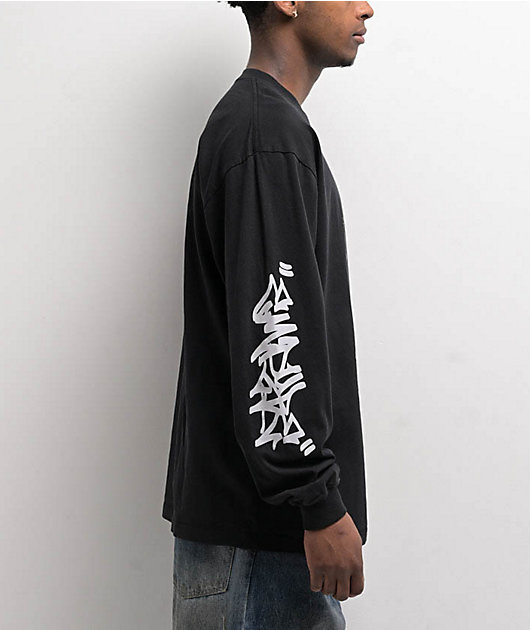 Empyre Graff Record Black Long Sleeve T-Shirt | Zumiez
