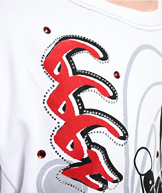 トップス 8egreedy graff brand name t-shits white Empyre Graff Sport White T-Shirt | Zumiez