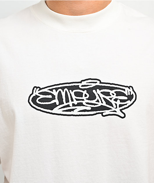 Empyre Graffiti Logo White T-Shirt