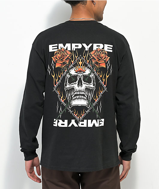 Empyre Shine Forever Black Long Sleeve T-Shirt