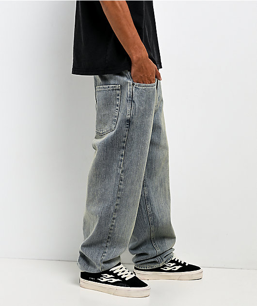 Empyre Gravel Rope Blue Wash Loose Fit Skate Jeans
