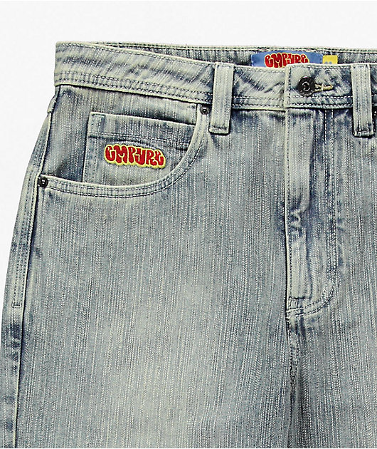 Empyre Gravel Rope Blue Wash Loose Fit Skate Jeans