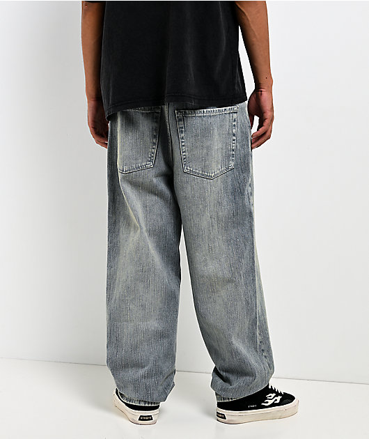 Empyre Gravel Rope Blue Wash Loose Fit Skate Jeans