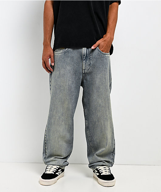 Empyre Gravel Rope Blue Wash Loose Fit Skate Jeans