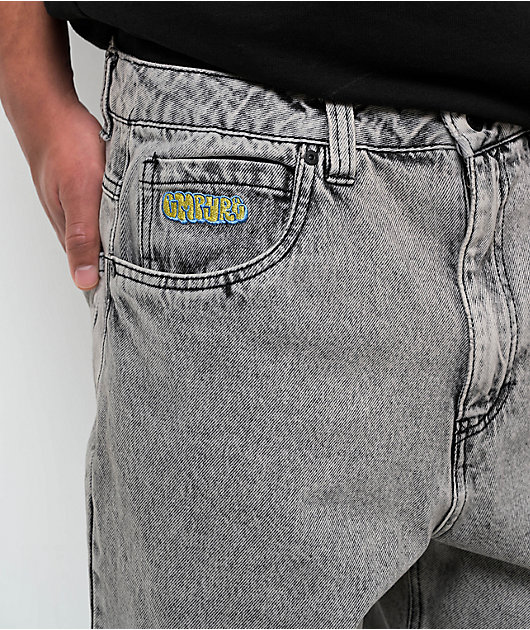 Empyre Grey Wash Ultra Loose Skate Jeans | Zumiez