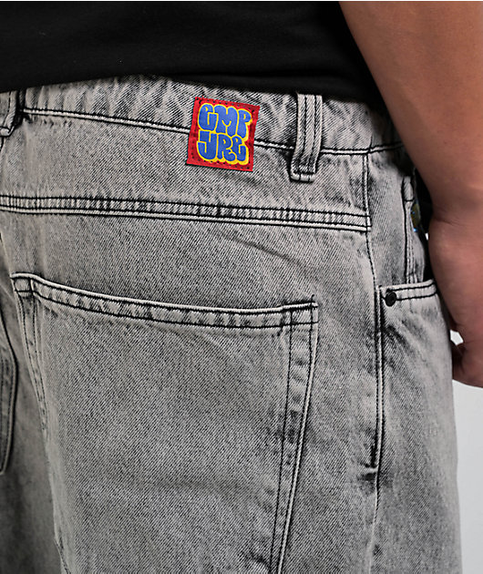 Empyre Grey Wash Ultra Loose Skate Jeans | Zumiez