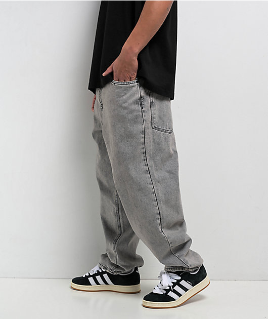 Empyre Grey Wash Ultra Loose Skate Jeans | Zumiez