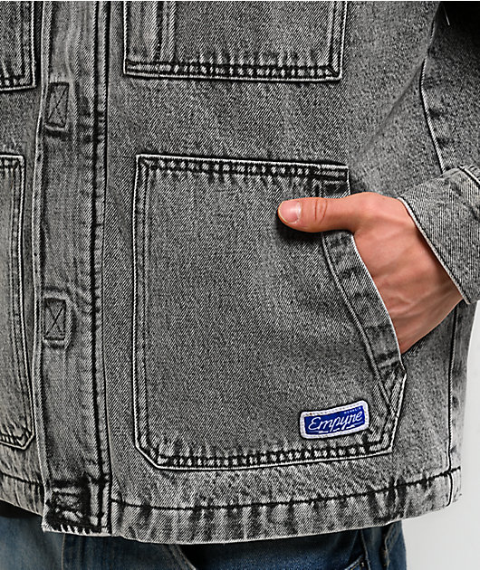 Empyre Grind Chore Grey Denim Jacket