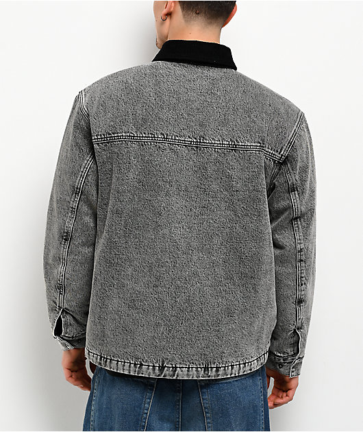 Empyre Grind Chore Grey Denim Jacket