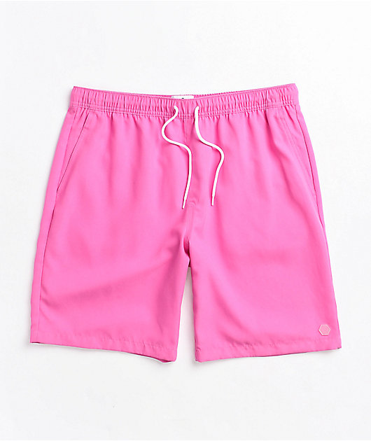 Empyre Grom Shorts de tabla rosa brillante