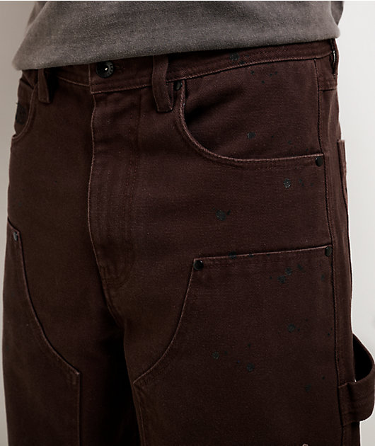 Empyre Hammer Dude Brown Canvas Loose Fit Skate Pants