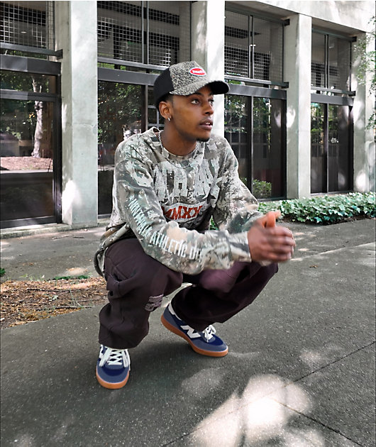 Empyre Hammer Dude Brown Canvas Loose Fit Skate Pants video