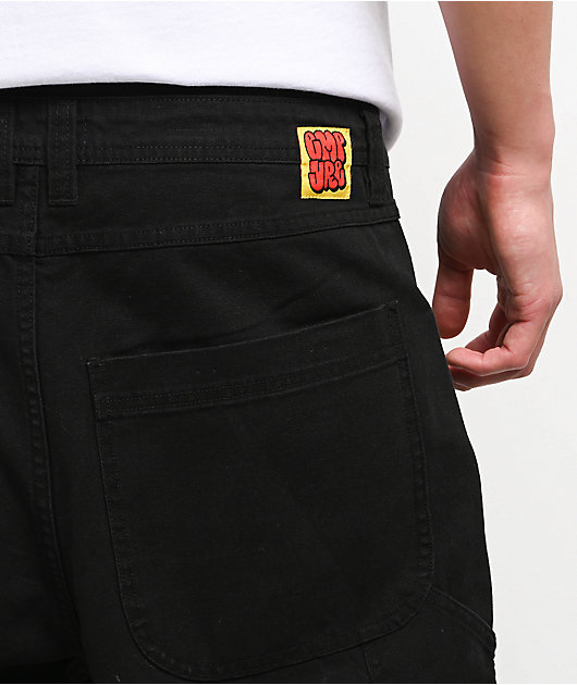 Empyre Hammer Man Black Canvas Loose Fit Carpenter Skate Pants