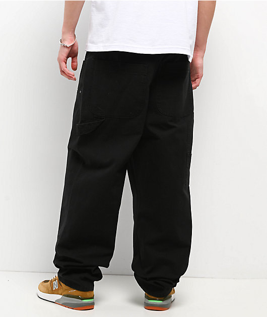 Empyre Hammer Man Black Canvas Loose Fit Carpenter Skate Pants