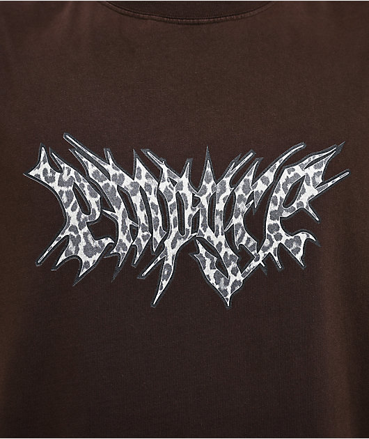 Empyre Hard Knuckle Brown Boxy T-Shirt