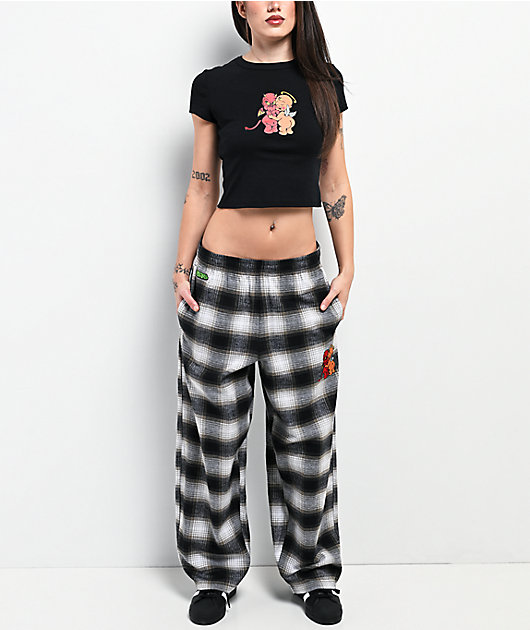 Empyre Heavenly Hugs Black Crop T-Shirt