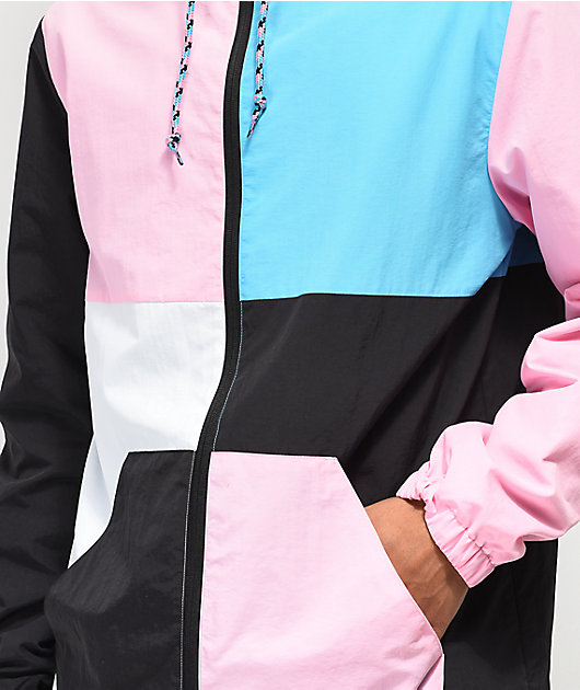 blue and black jacket