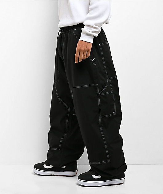 Empyre Hyak Black 10K Carpenter Snowboard Pants