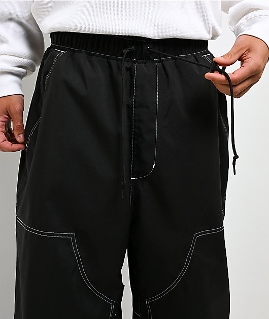 Empyre Hyak Black 10K Carpenter Snowboard Pants