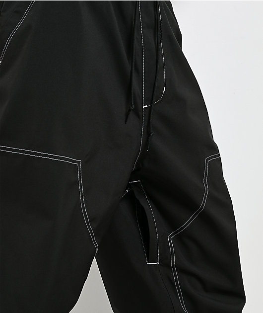 Empyre Hyak Black 10K Carpenter Snowboard Pants