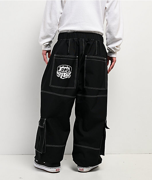 Empyre Hyak Black Cargo 10K Snowboard Pants | Zumiez