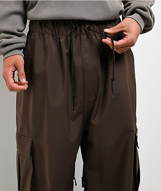 Empyre Hyak Brown 10K Cargo Snowboard Pants