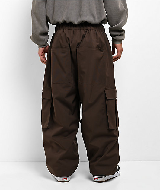 Empyre Hyak Brown 10K Cargo Snowboard Pants