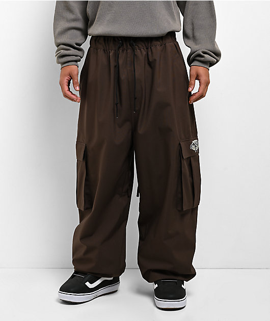 Empyre Hyak Brown 10K Cargo Snowboard Pants