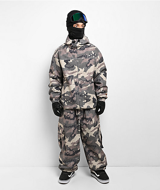 Empyre Hyak Camo 10K Cargo Snowboard Pants