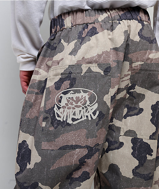 Empyre Hyak Camo Loose Fit 10K Snowboard Pants