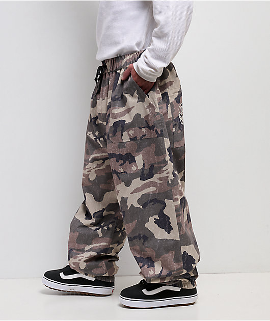Empyre Hyak Camo Loose Fit 10K Snowboard Pants | Zumiez
