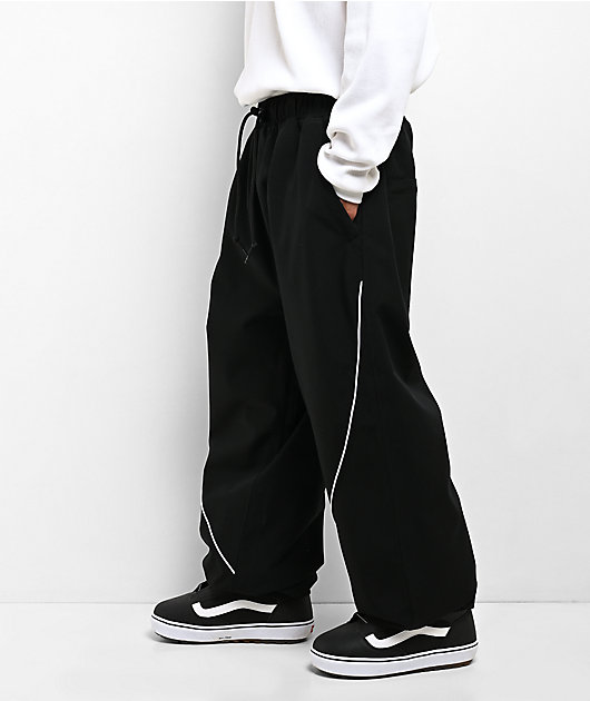 Empyre Hyak Piped Black 10K Snowboard Pants