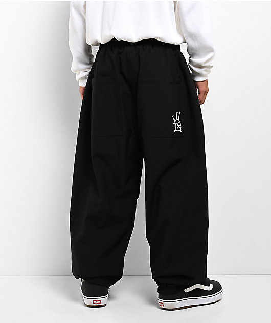 Empyre Hyak Piped Black 10K Snowboard Pants
