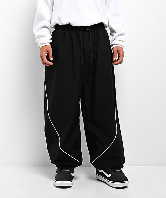 Empyre Hyak Piped Black 10K Snowboard Pants