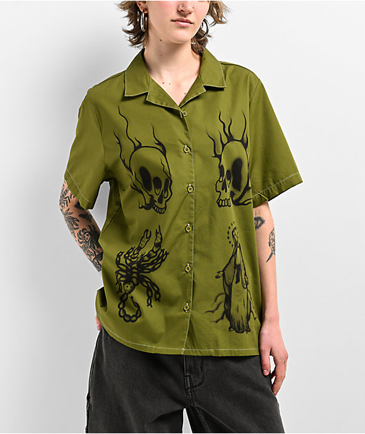 Empyre Iggy Green Short Sleeve Shirt
